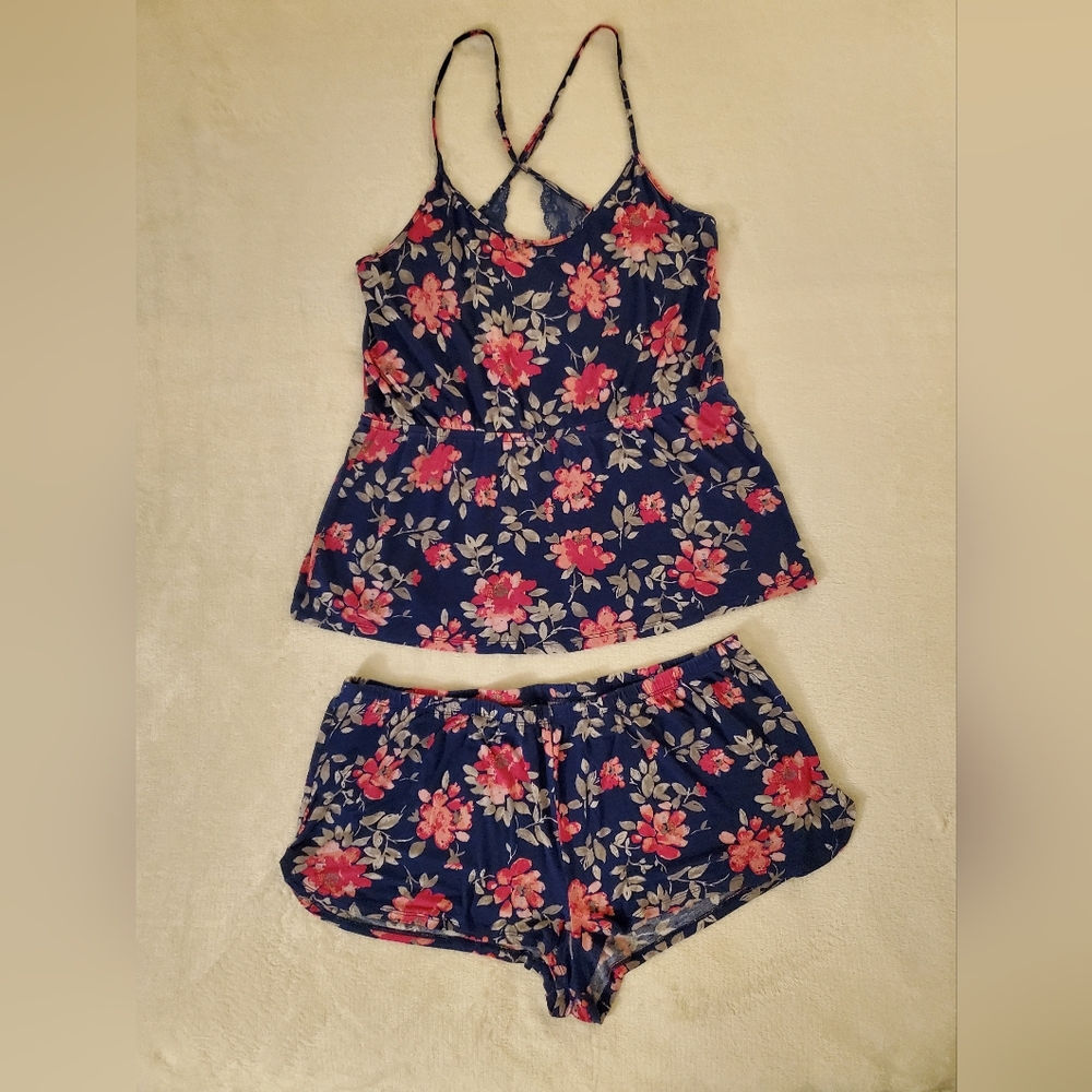 Adore Me Floral Cami & Short set XL
